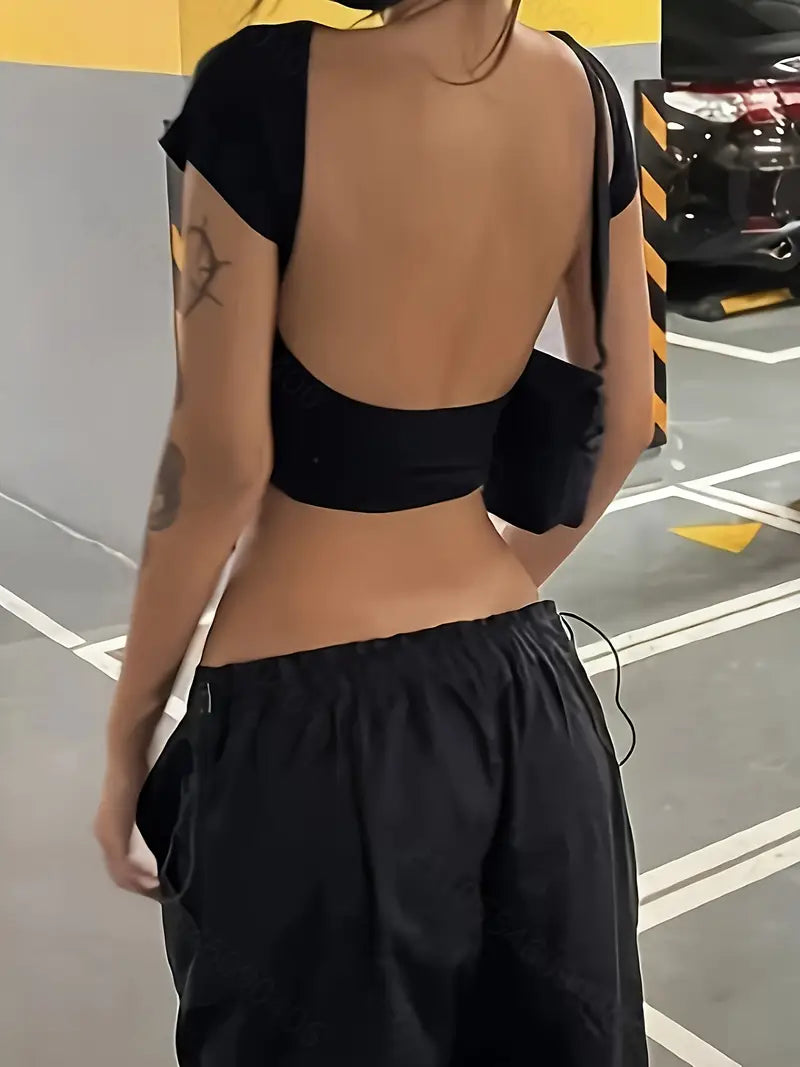 Top Open Back