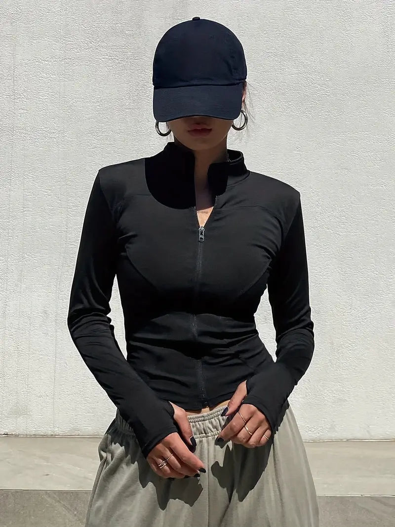 casaca Fit con silueta