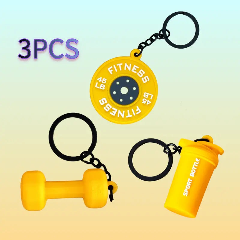 Llaveros Fitness 3 en 1
