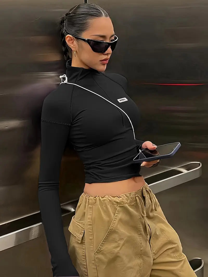 Chaqueta Fit Zip Black.