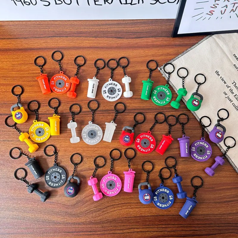 Llaveros Fitness 3 en 1